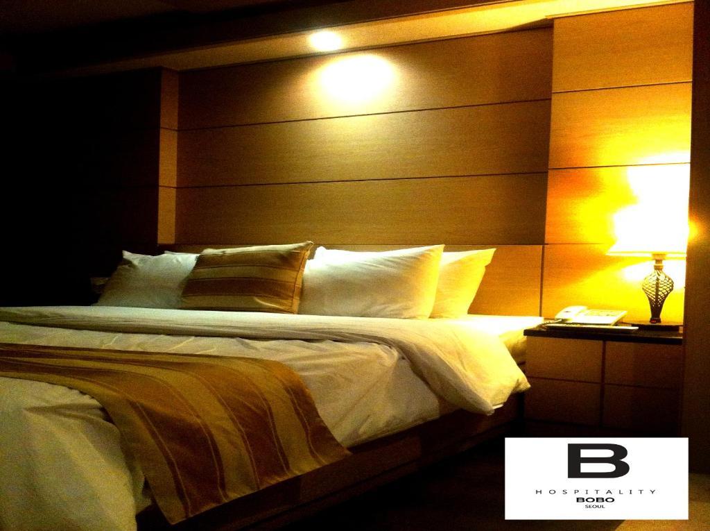 Bobo Hotel Hongdae Szöul Szoba fotó